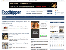 Tablet Screenshot of foodtripper.com